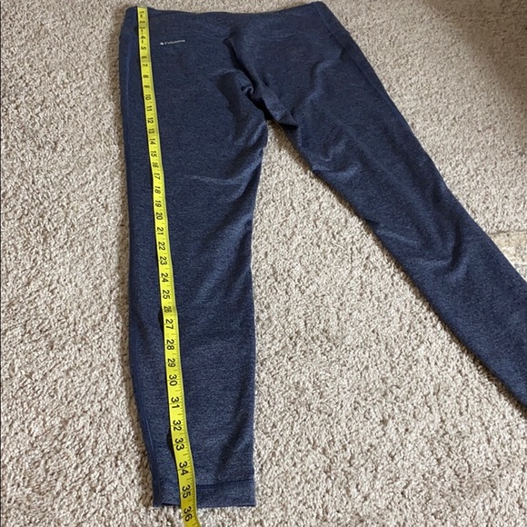 4/$20! Columbia Blue Leggings size S - Picture 8 of 9